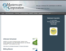 Tablet Screenshot of masterwarekc.com